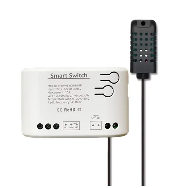 Smart Relay Tuya - A01F-Tuya Akıllı Yaşam Wifi Anahtarı Rölesi,