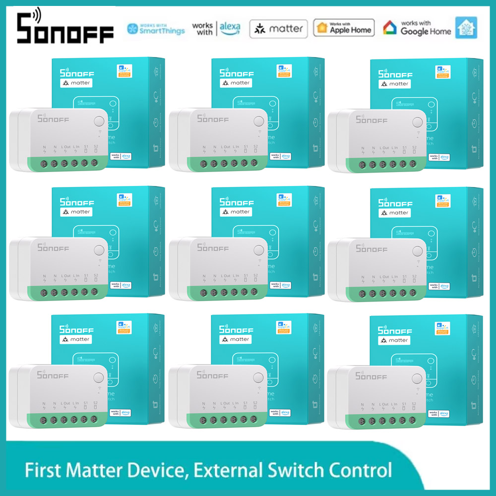 Sonoff - SONOFF MINIR4M Mini WiFi Matter Akıllı