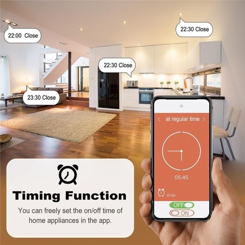 Smart Relay Tuya - [YENİ A76K!] Zigbee Röle Anahtarı 85-250V,