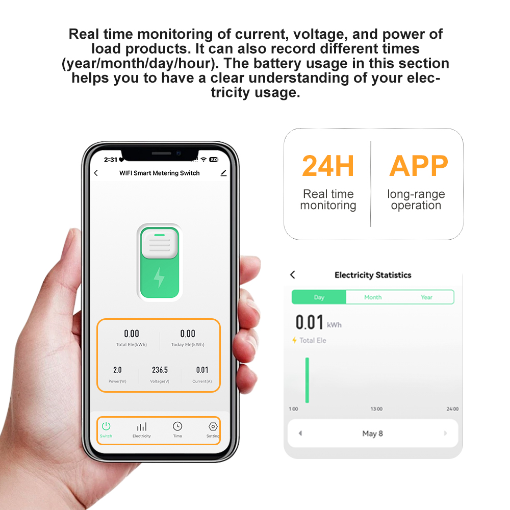 63A 1P+N WiFi Akıllı MCB Enerj - Tuya Smart incelemesi ve fiyatı