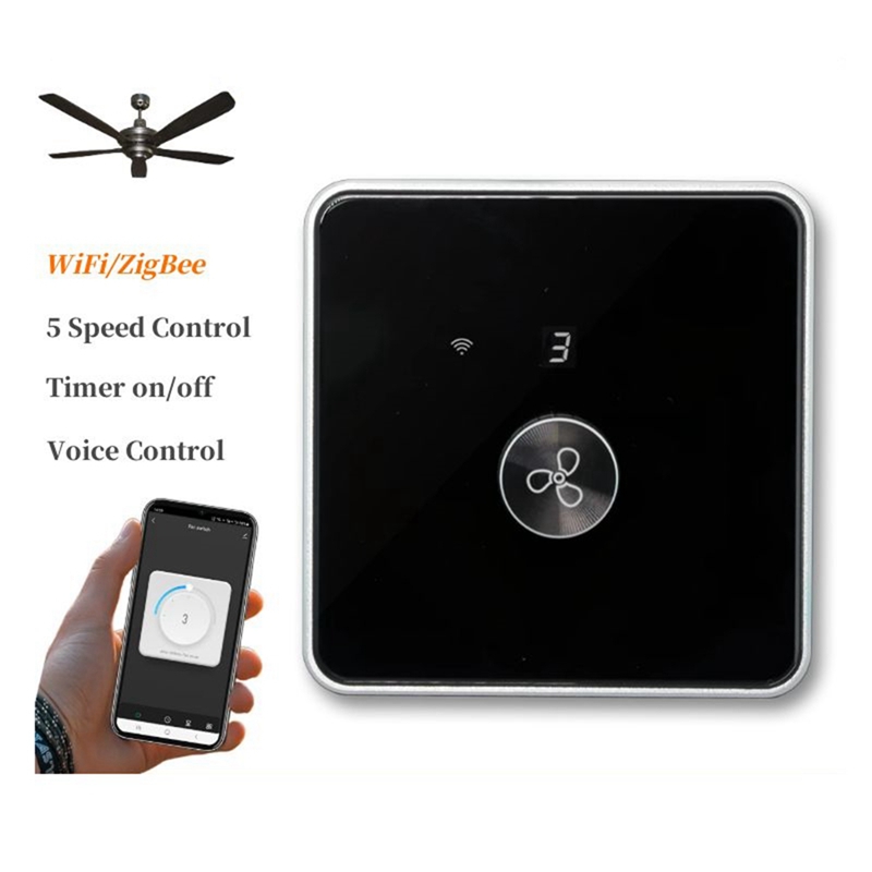 Akıllı Wifi Fan Anahtarı 5 Hız - Tuya Smart incelemesi ve fiyatı