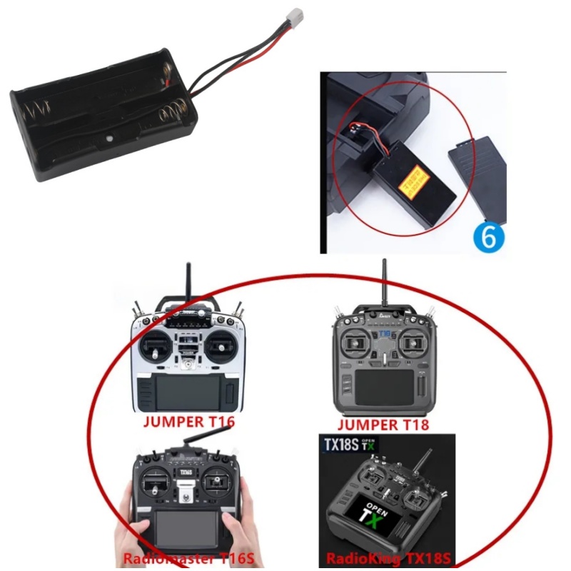 RadioMaster TX16S 2S 18650 Pil - Shelly Plug incelemesi ve fiyatı