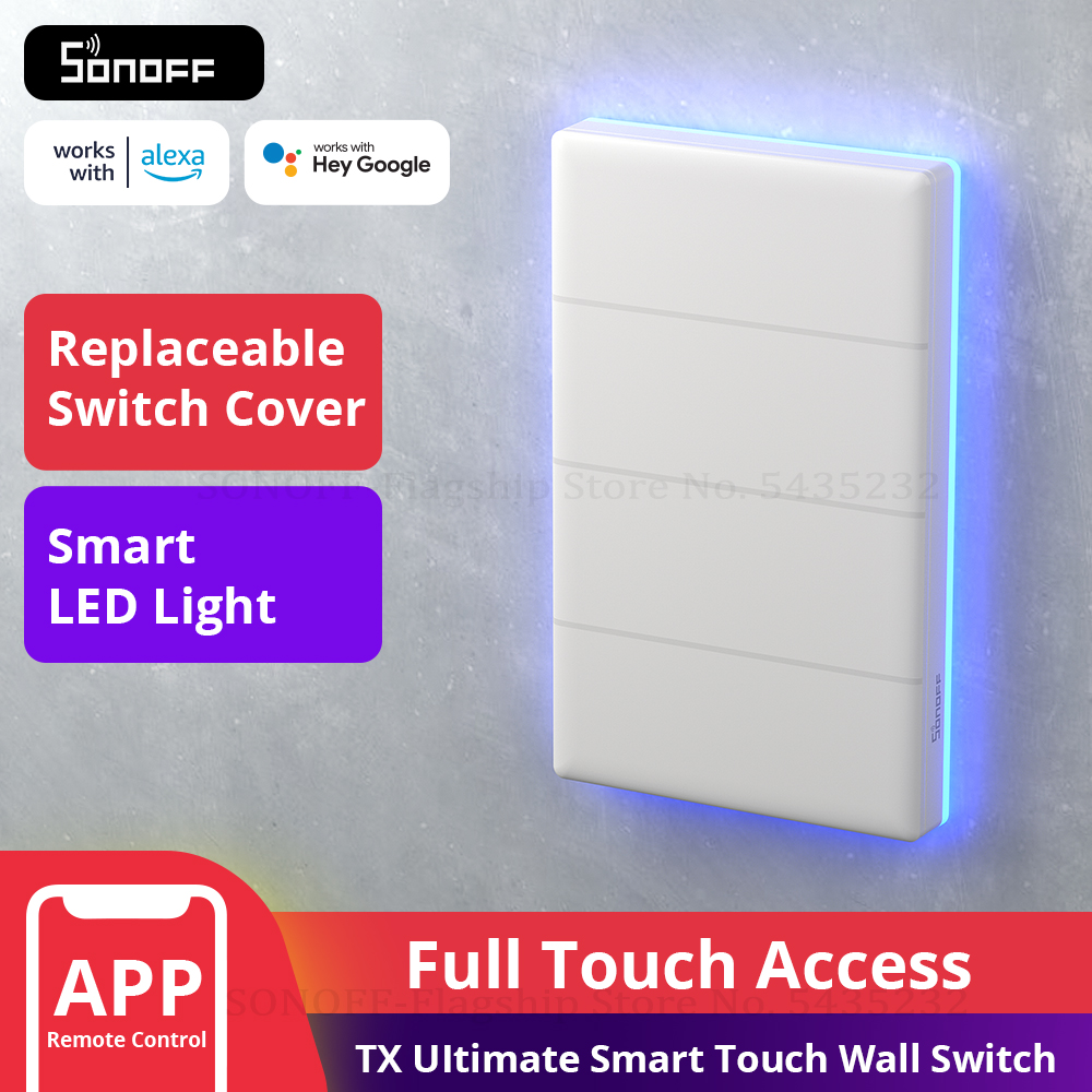 SONOFF T5 Wifi akıllı işık ana - Sonoff Mini R4 incelemesi ve fiyatı