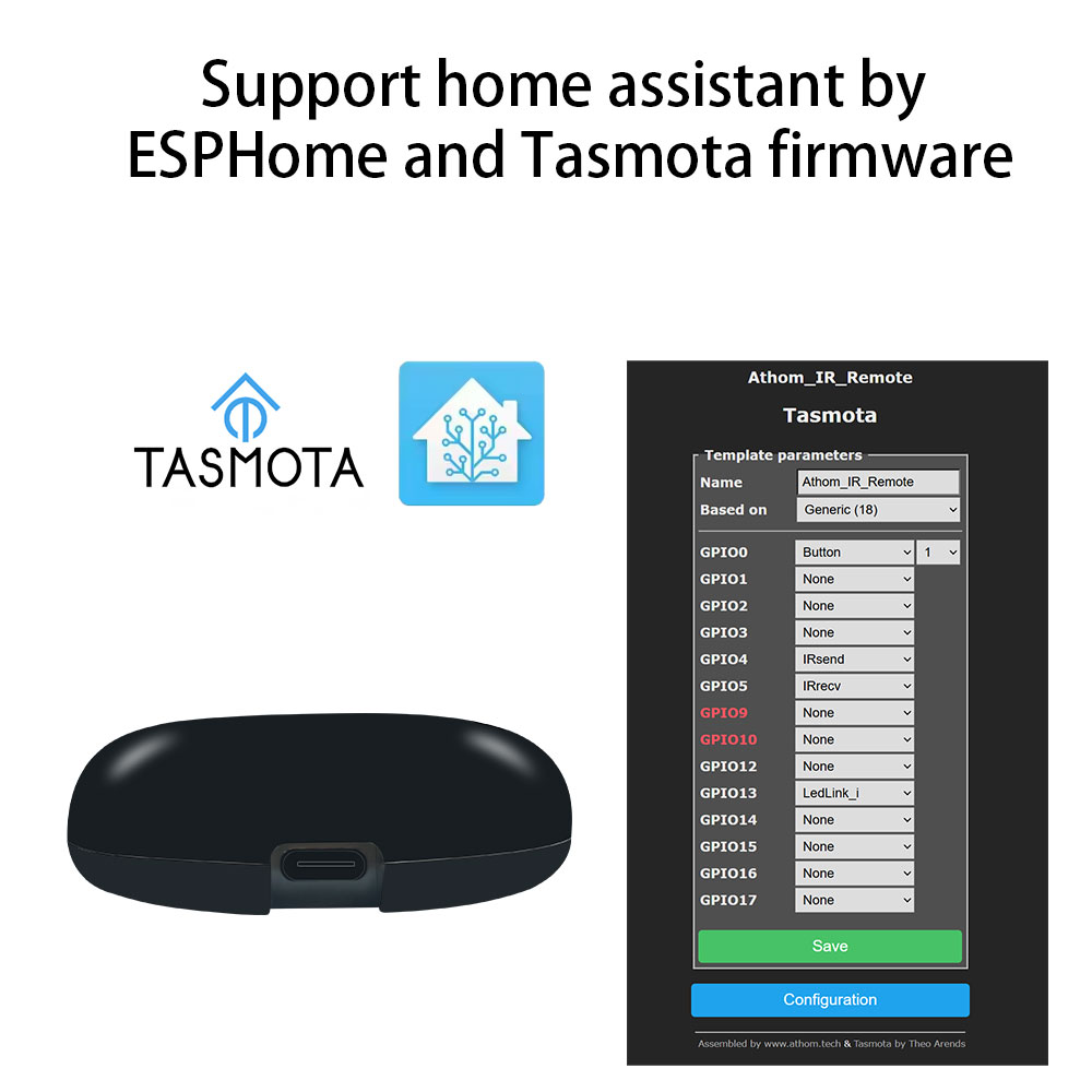 Tasmota MQTT IR Uzaktan Kumand - Tasmota incelemesi ve fiyatı